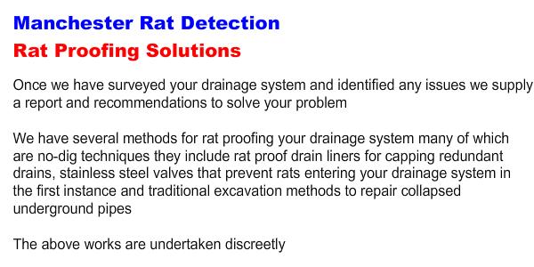 rat proofing solutions manchester